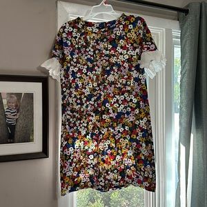 Ann Taylor Knee Length Floral Dress / Size Small